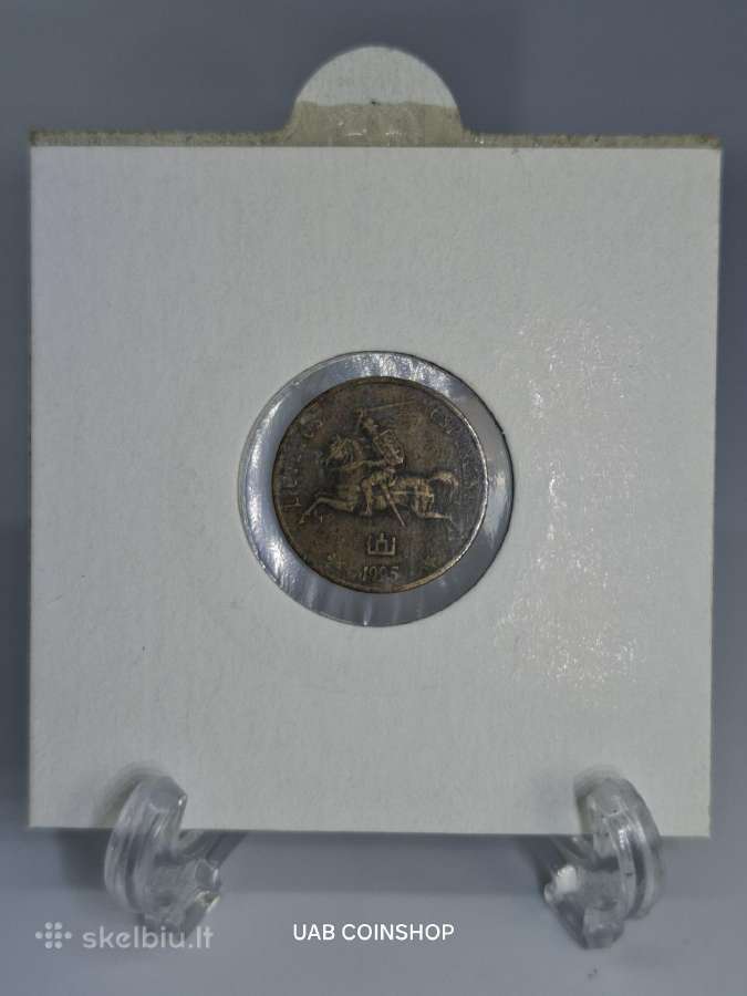 Lietuva 1925 metų 1 centas - nuotraukos Nr. 3