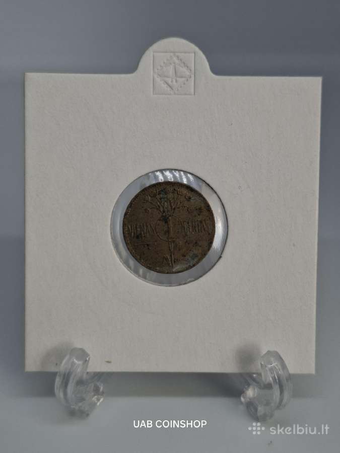 Lietuva 1925 metų 1 centas - nuotraukos Nr. 6