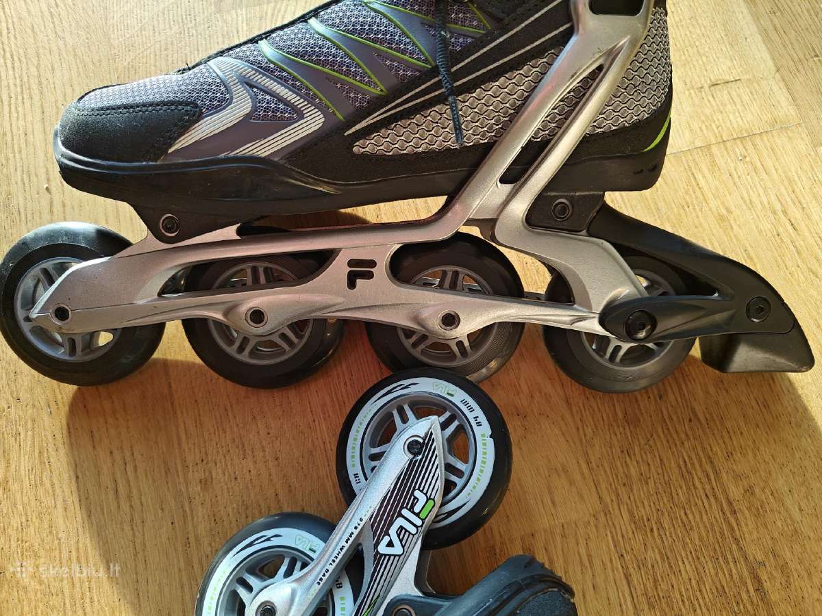 Kartą naudoti Fila Plume inline riedučiai, 41-42eu - nuotraukos Nr. 3