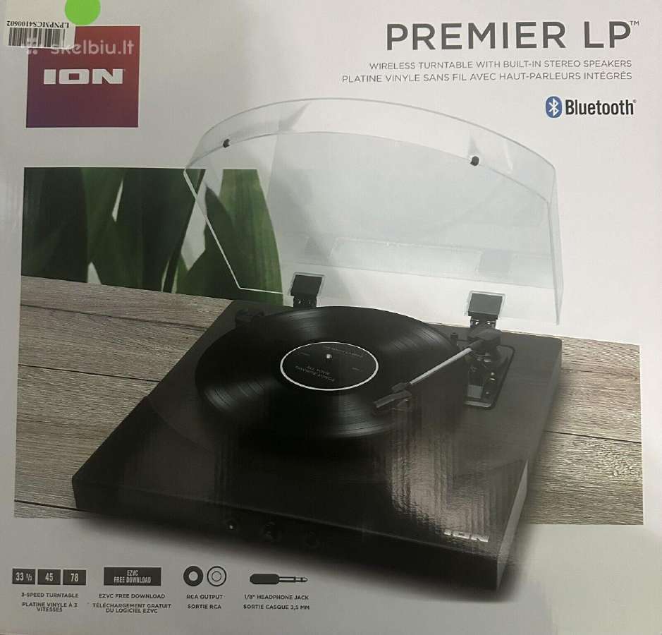Ion Audio Premier Lp bevielis vinilo grotuvas