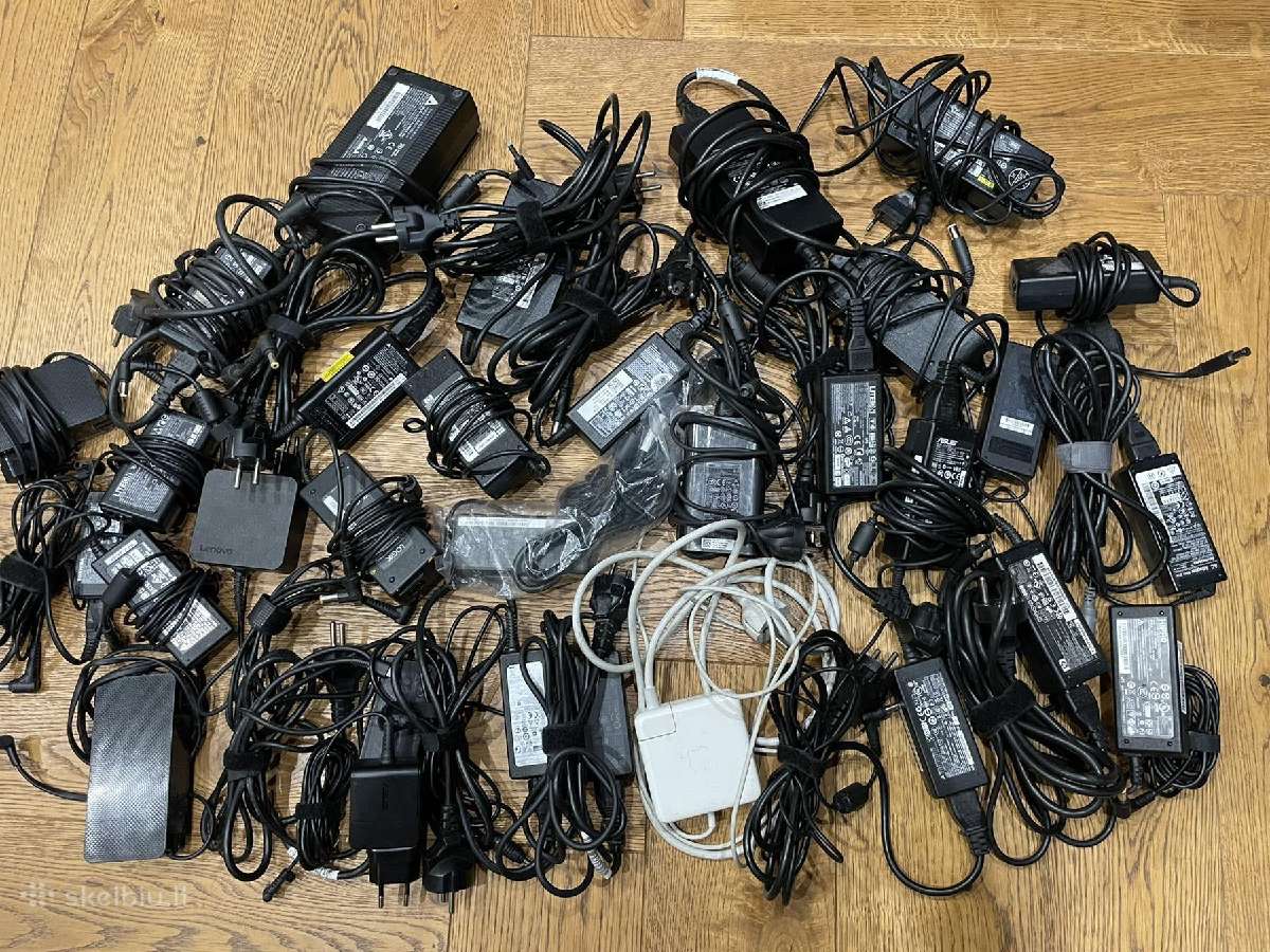 Lenovo, hp, asus, acer, dell ir kiti pakrovėjai