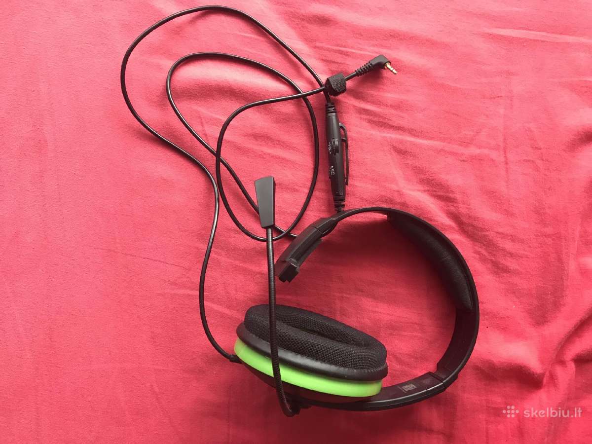 Xbox 360 ausinės su mikrofonu