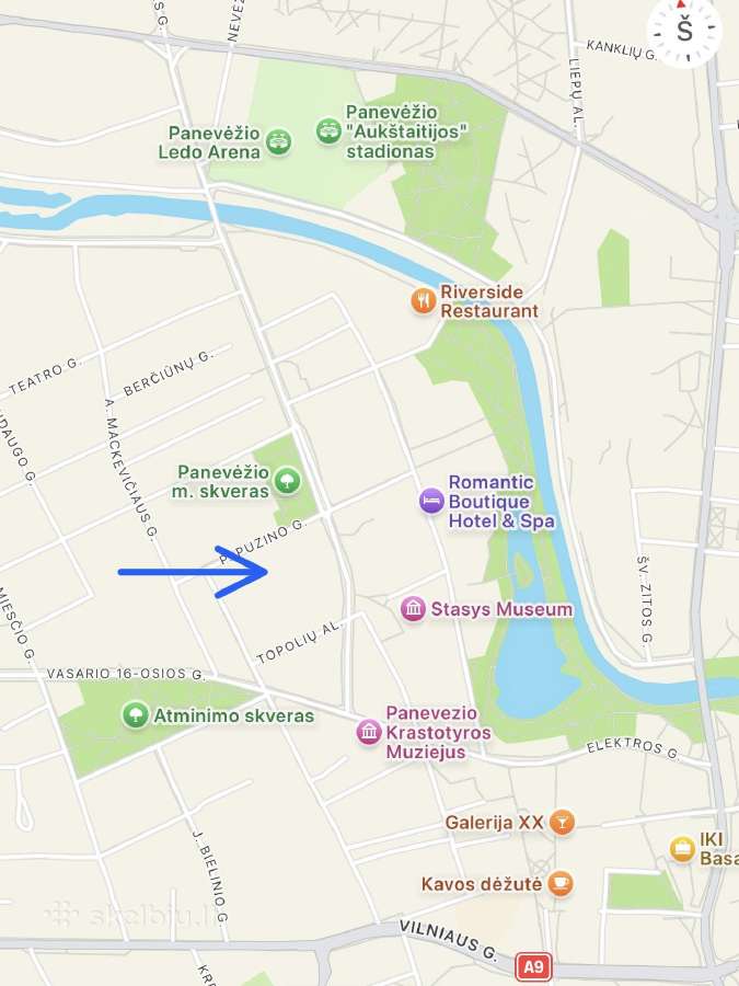 Nuomojamas 2 kambarių butas miesto centre - nuotraukos Nr. 16