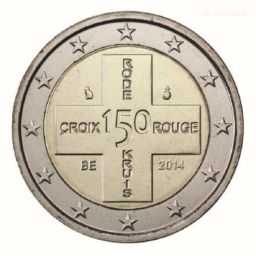 Belgijos proginės euro monetos - nuotraukos Nr. 27
