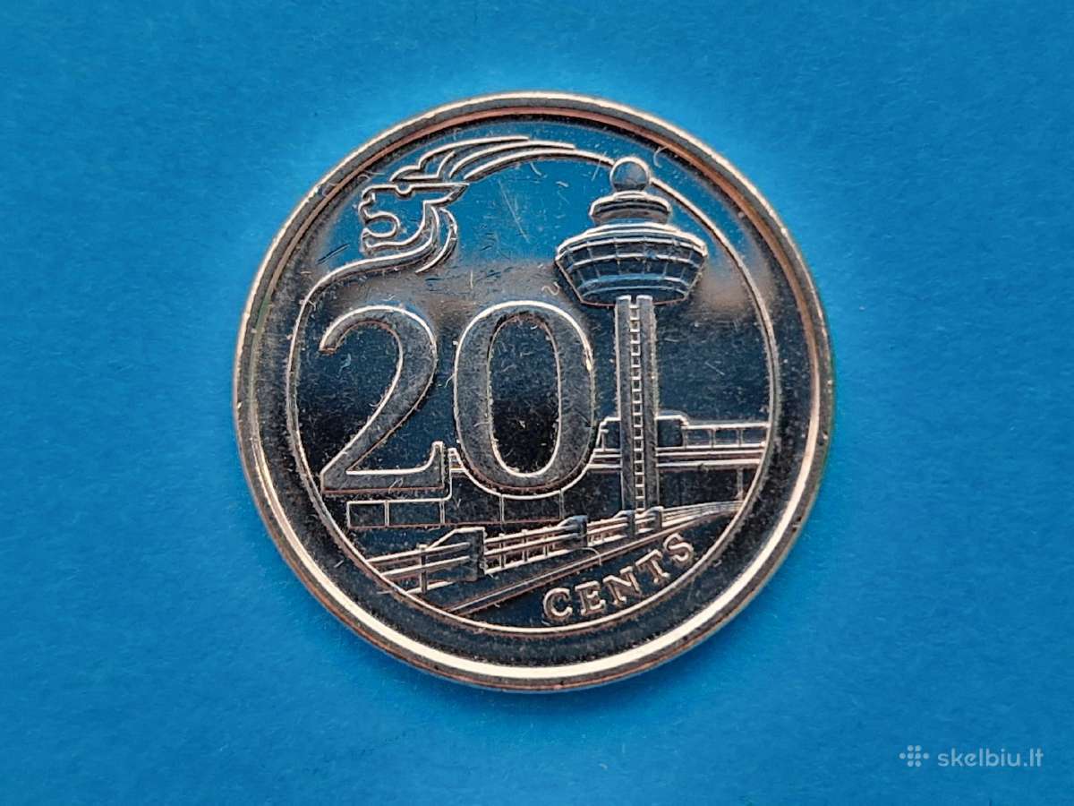 Singapūro 20 centų 2017 m.