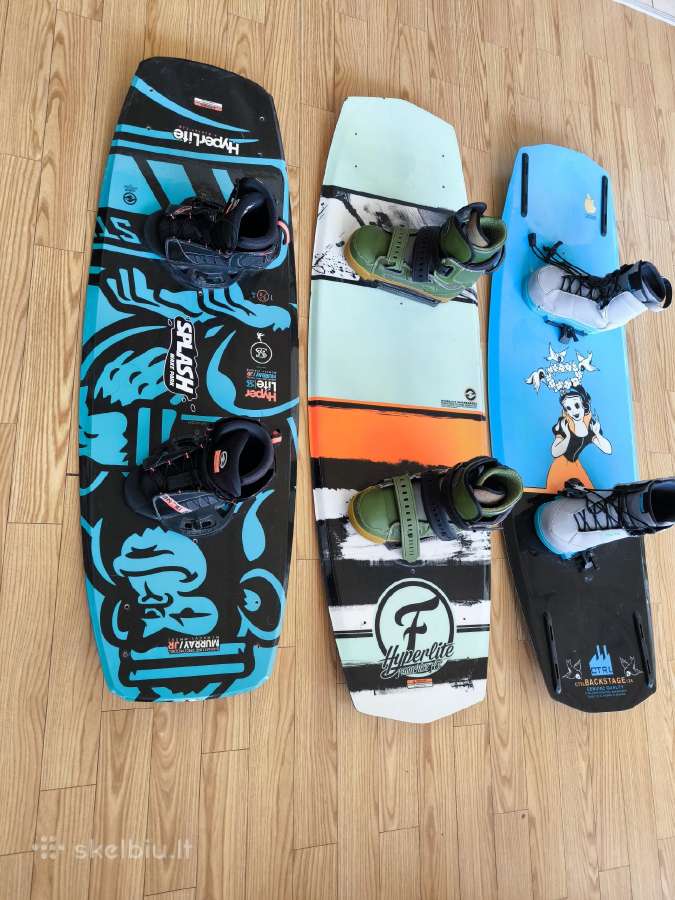 Trys vaikiskos wake lentos vandenlentes