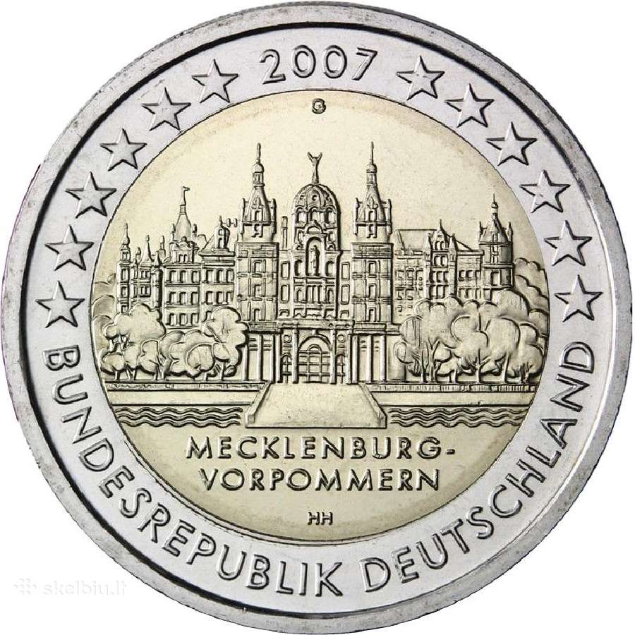 Vokietijos proginės euro monetos - nuotraukos Nr. 4