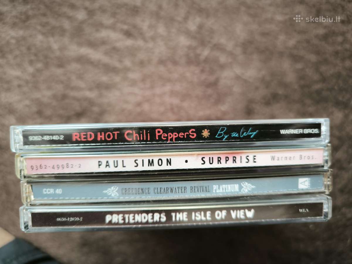 Keletas CD Red Hot Chili Peppers,paul Simon,creede - nuotraukos Nr. 5