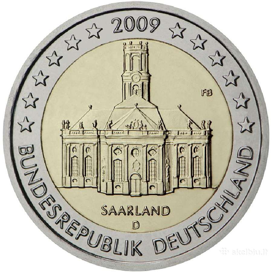 Vokietijos proginės euro monetos - nuotraukos Nr. 7