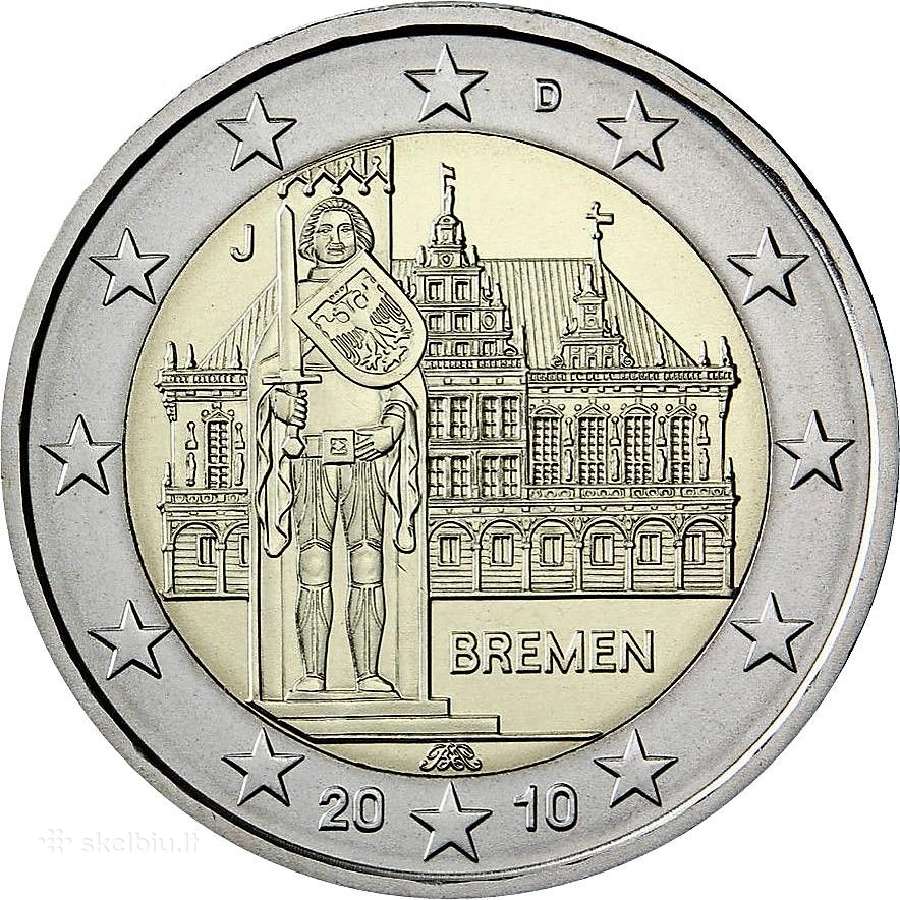 Vokietijos proginės euro monetos - nuotraukos Nr. 9