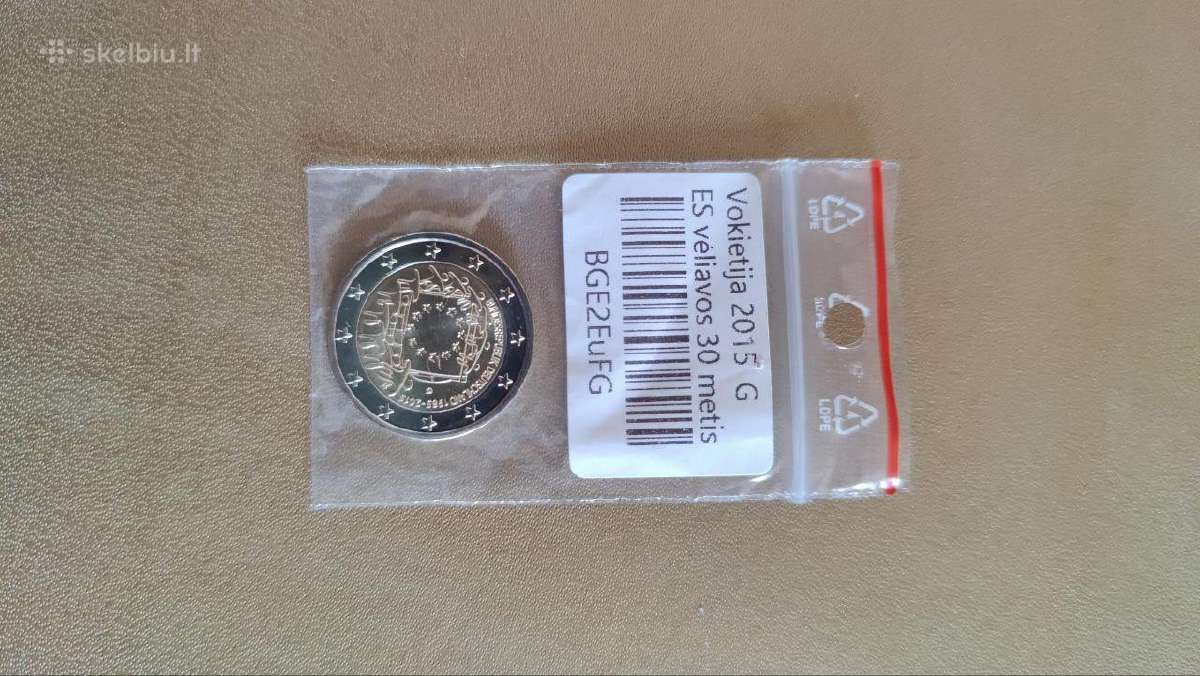 Moneta 2 euro Vokietija