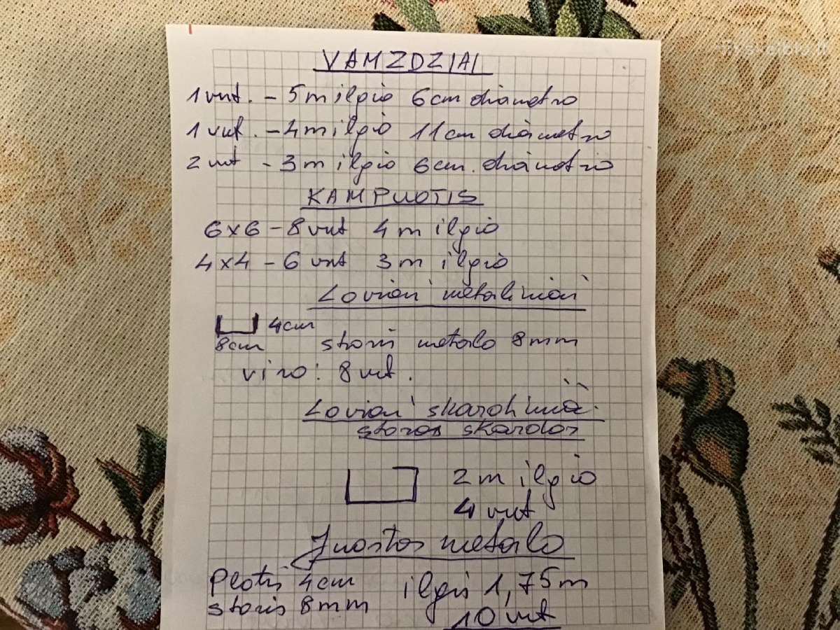 Kampuotis , profiliai vamzdziai - nuotraukos Nr. 13