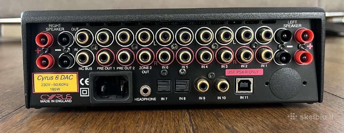 Cyrus 6 Dac Hi-fi High-end stiprintuvas - nuotraukos Nr. 2