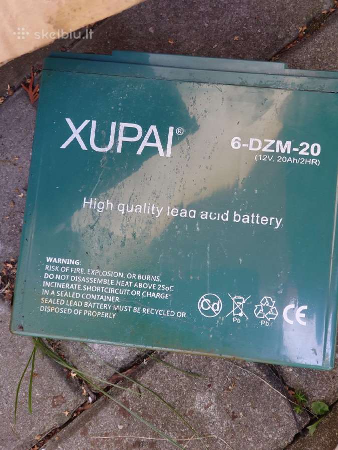 Motorolerio Akumuliatoriai 3 vnt. . darbinis