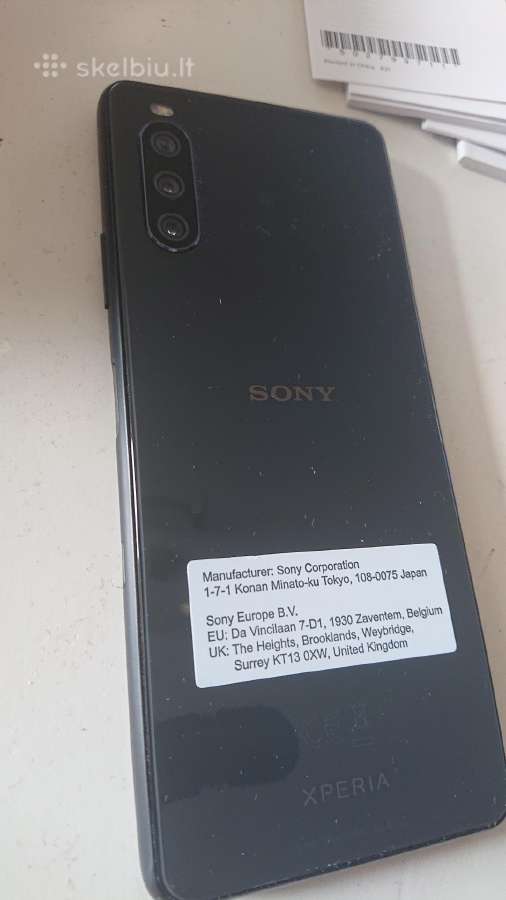 Sony 10-III, viskas nauja nenaudojama.su ausinėmis - nuotraukos Nr. 5