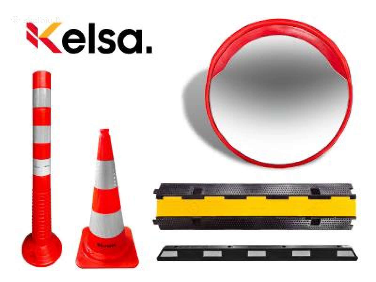 Kelių ženklinimo ir saugaus eismo produktai