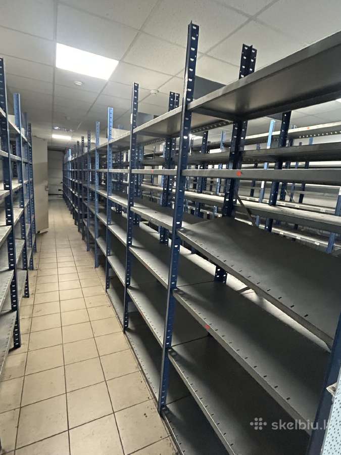 Parduodami stelažai - lentynos