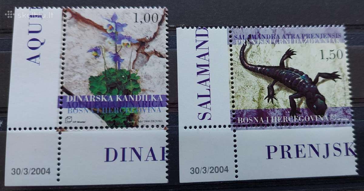 Bosnija ir Hercegovina 2004 gamta , švarus, Michel