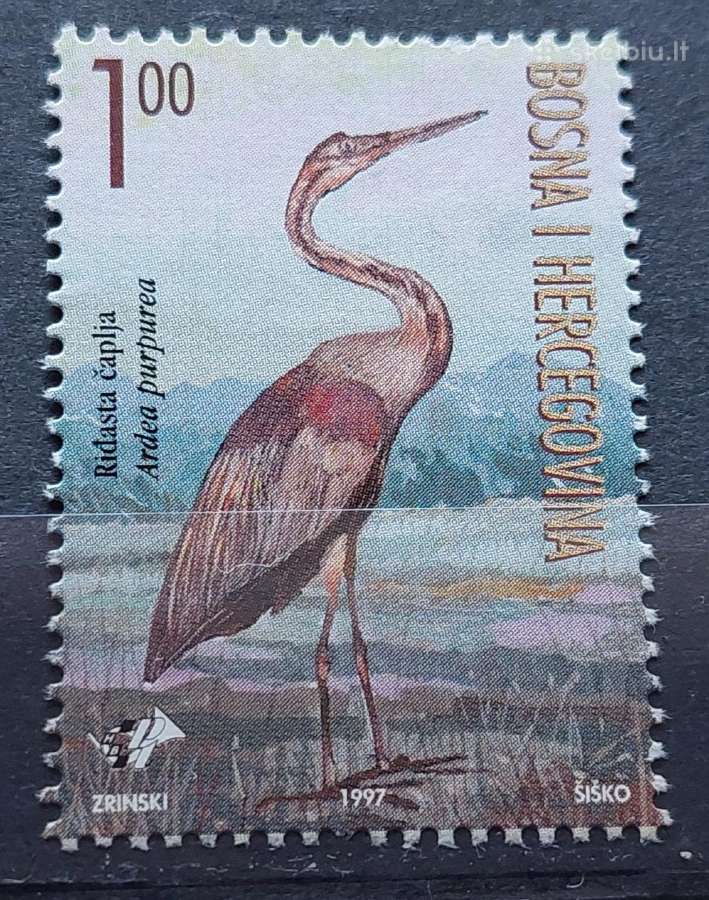 Bosnija ir Hercegovina 1997 paukštis , švarus, Mic