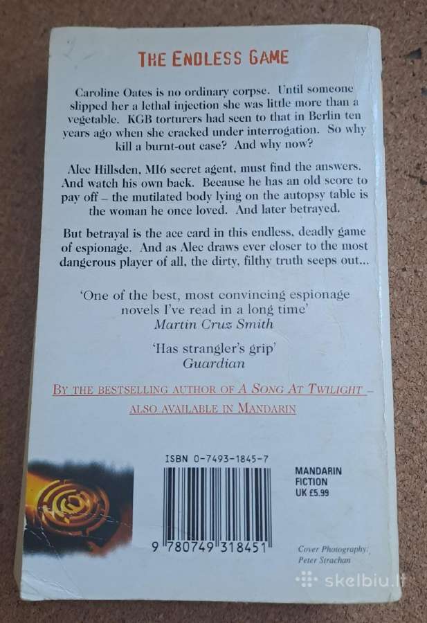 The endless Game by Bryan Forbes book - nuotraukos Nr. 2