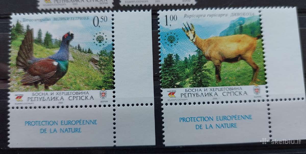 Bosnija ir Hercegovina 2006 fauna, švarus,michel 3