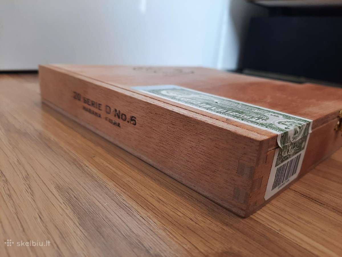 87. Cigarų dėžė Partagas - nuotraukos Nr. 5