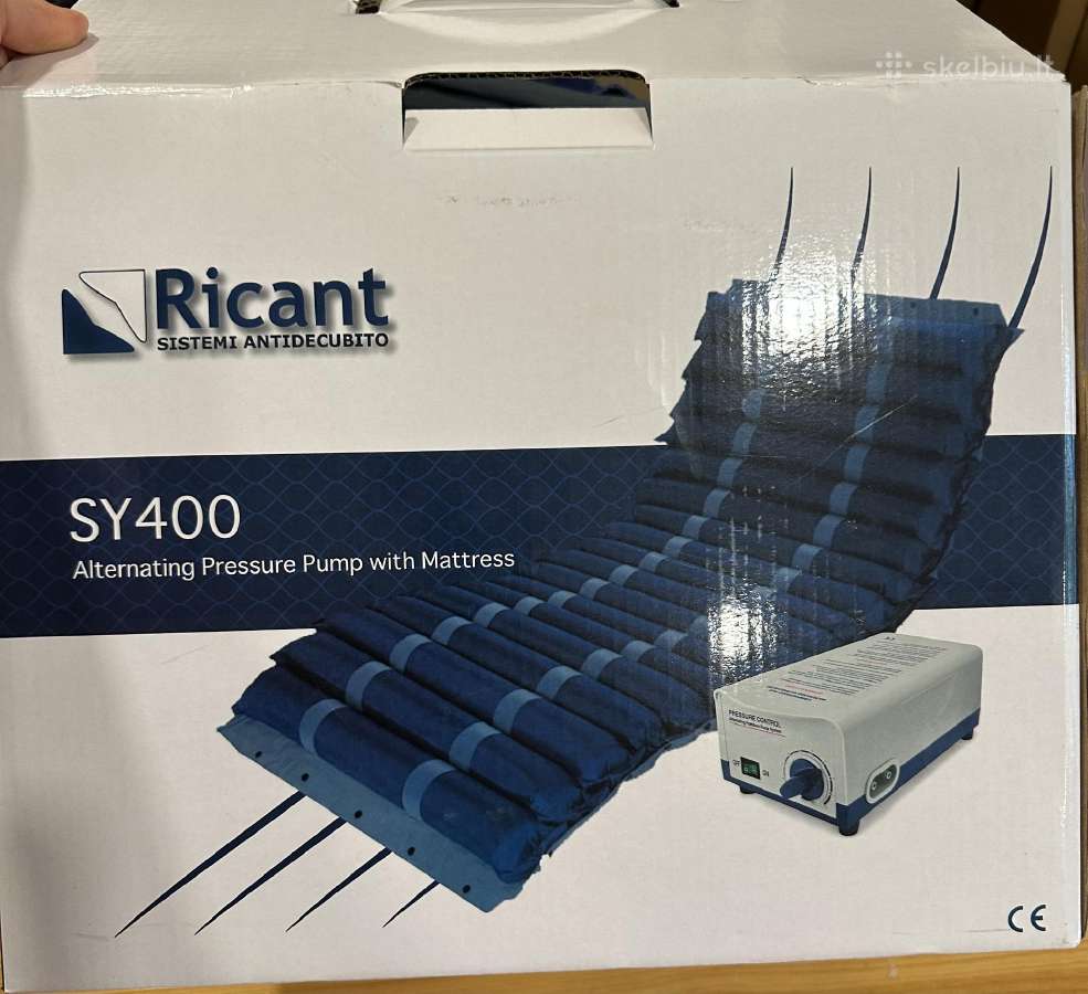 Čiužinys žemai pragulų rizikai ricant Sy400
