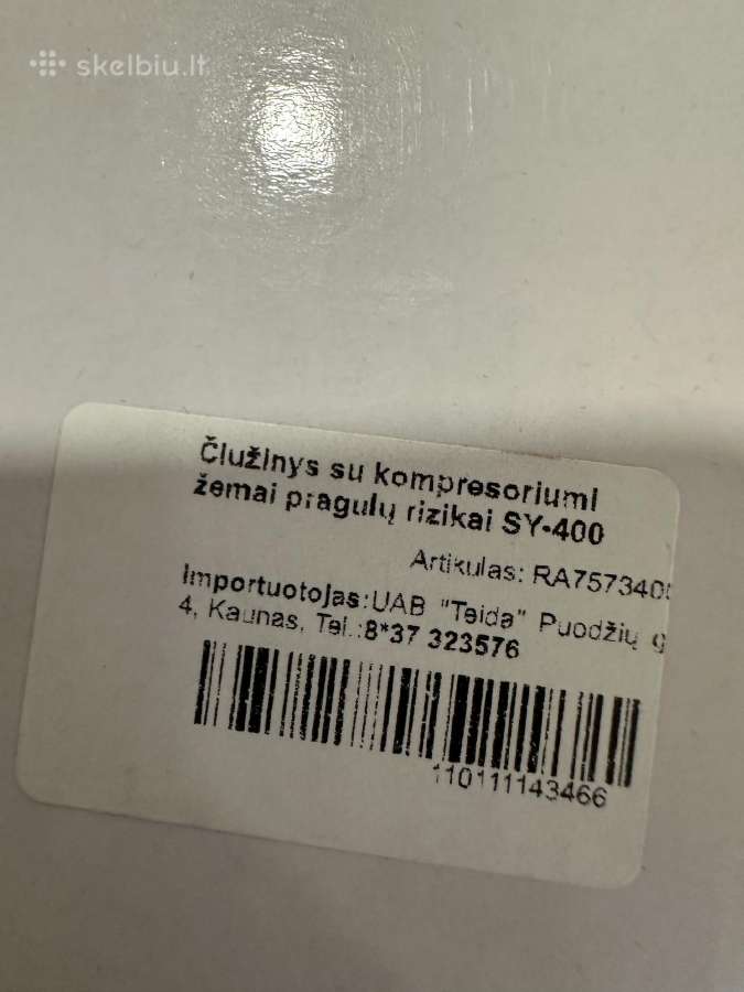 Čiužinys žemai pragulų rizikai ricant Sy400 - nuotraukos Nr. 6