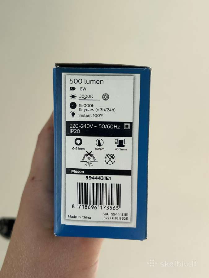 Philips lubiniai šviestuvai - nuotraukos Nr. 2
