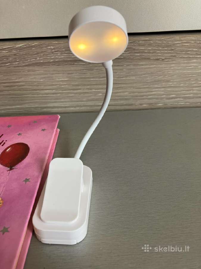Nauja LED Prisegama Lempa Skaitymui - nuotraukos Nr. 4