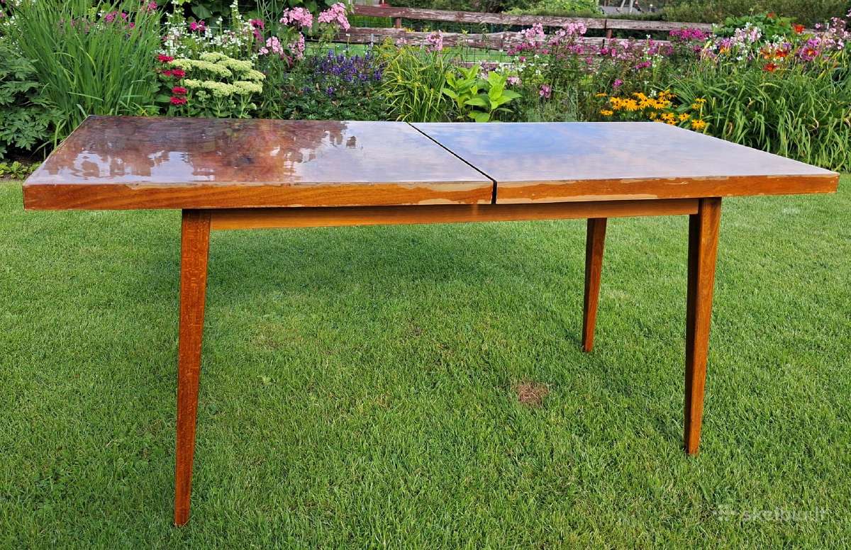 Mid-century stiliaus žurnalinis staliukas - nuotraukos Nr. 3