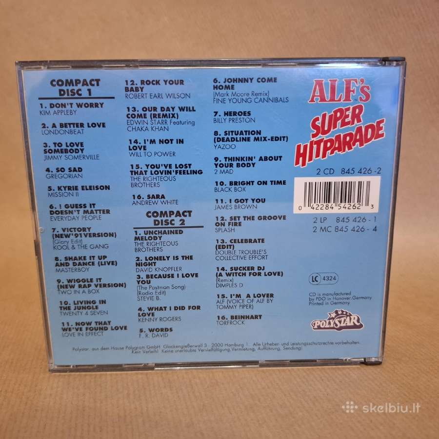 Alf's Super Hitparade (2 x CD rinkinys) - nuotraukos Nr. 4