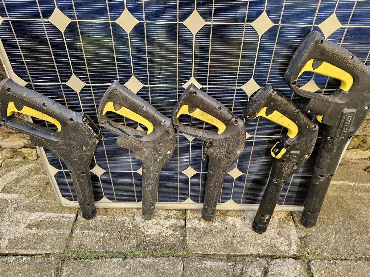 Karcher ir pistoletai ar angalis