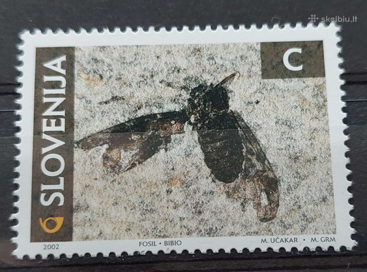Slovėnija 2002 vabzdžiai, svarus Michel 394