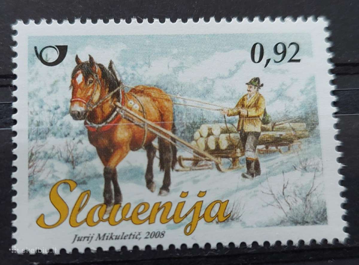 Slovėnija 2008 arklys, svarus Michel 691