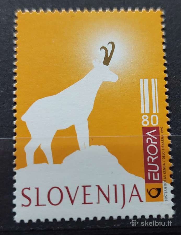 Slovėnija 1997 gyvūnas, svarus Michel 186