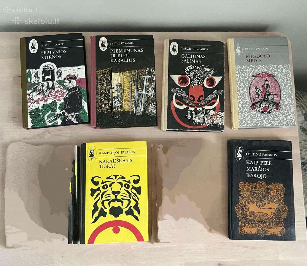 Parduodamos knygos iš serijos Pasaulio pasakos