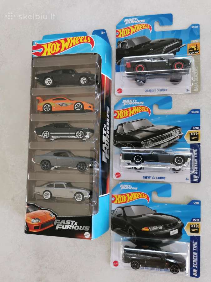 Hot Wheels f&f rinkinys