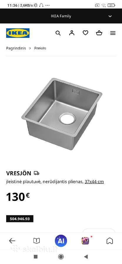Ileistine praustuve
