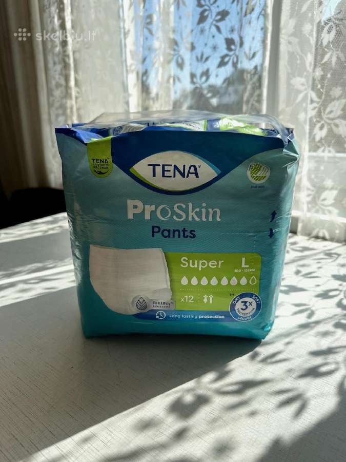 Tena sauskelnės-kelnaitės Pants Super, L, 12 vnt