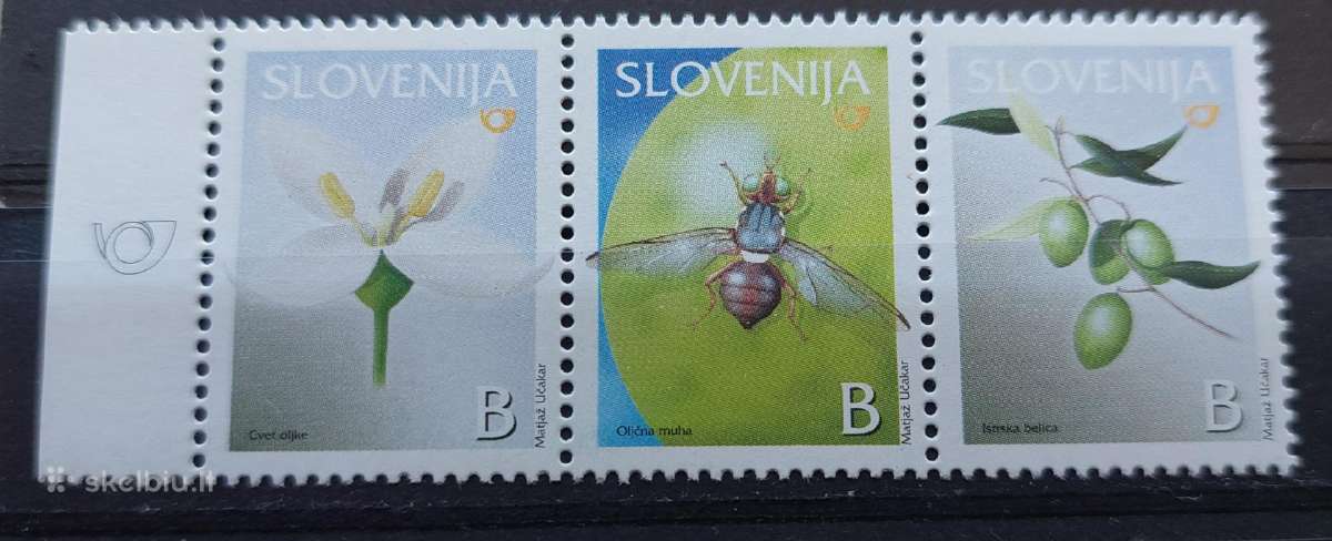 Slovėnija 2003 fauna ir flora, svarus Michel 432-4