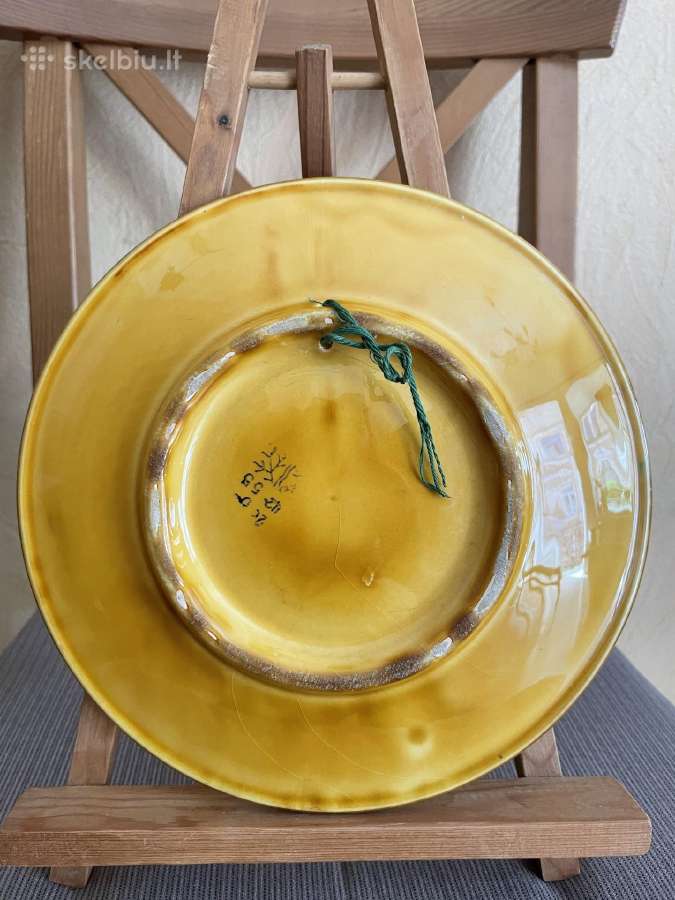 Vintažinė dekoratyvinė lėkštė - nuotraukos Nr. 2