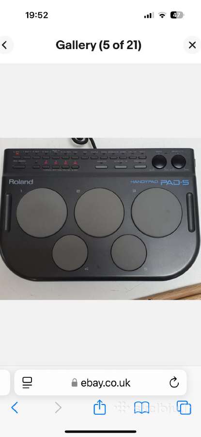Yamaha Dtx-500. Dd-75, Roland Fd-8, Yamaha Kp-60, - nuotraukos Nr. 8