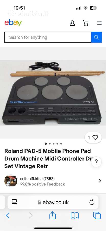 Yamaha Dtx-500. Dd-75, Roland Fd-8, Yamaha Kp-60, - nuotraukos Nr. 9