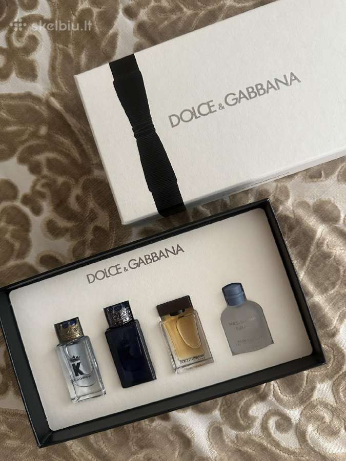 Dolce&gabbana miniatiurų kvepaliukų rinkinys