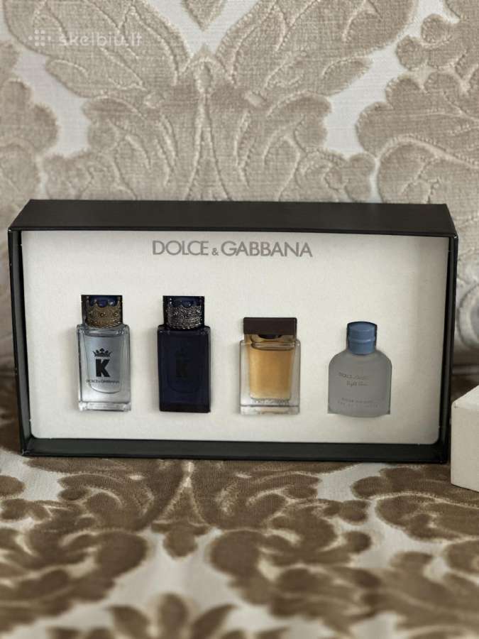 Dolce&gabbana miniatiurų kvepaliukų rinkinys - nuotraukos Nr. 3