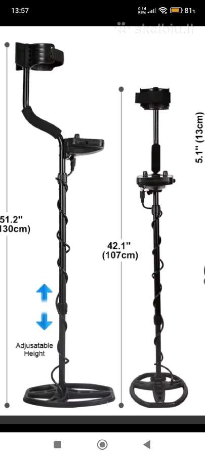 !Metalo detektorius tx-850(komplektas)+priedai - nuotraukos Nr. 8