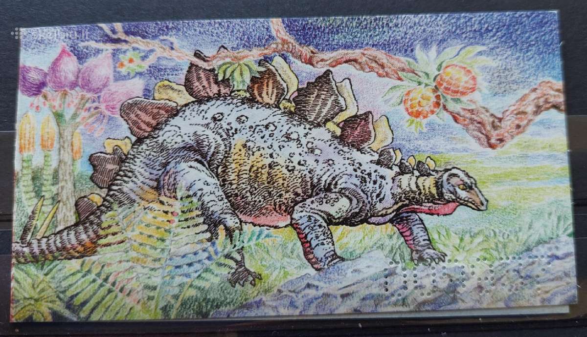 Bulgarija 2003 dinozaurai, švarus,bukletas Michel - nuotraukos Nr. 2