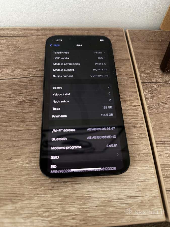 iPhone 13 puikaus stovio