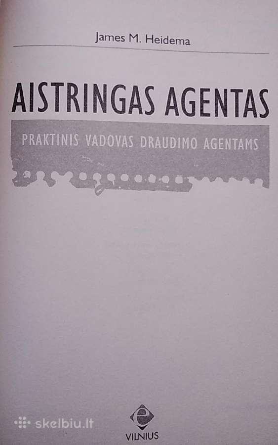 Aistringas agentas: praktinis vadovas - nuotraukos Nr. 2